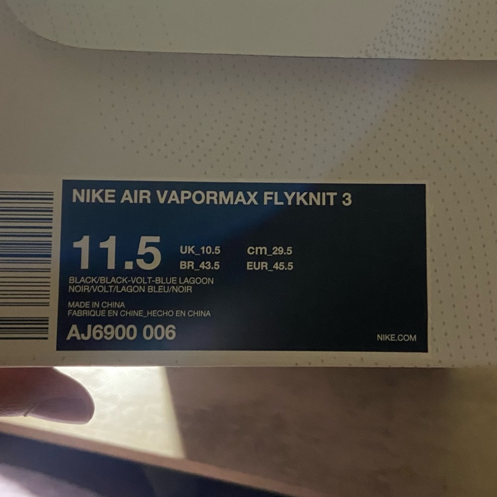MENS NIKE VAPORMAX FLYNIT 3 MULTICOLOR - Picture 4 of 4